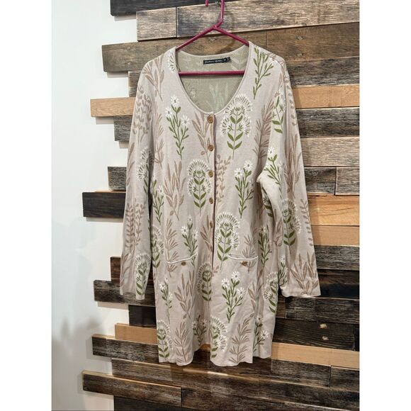 Gudrun Sjoden Sweaters - Gudrun Sjoden button front cardigan sweater size XXL